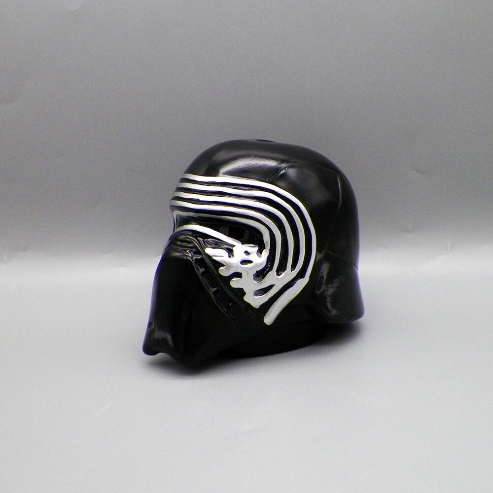 Star Wars Kylo Ren Helmet Ceramic Piggy Bank 4" Coin Bank Lucas Film Zak Designs